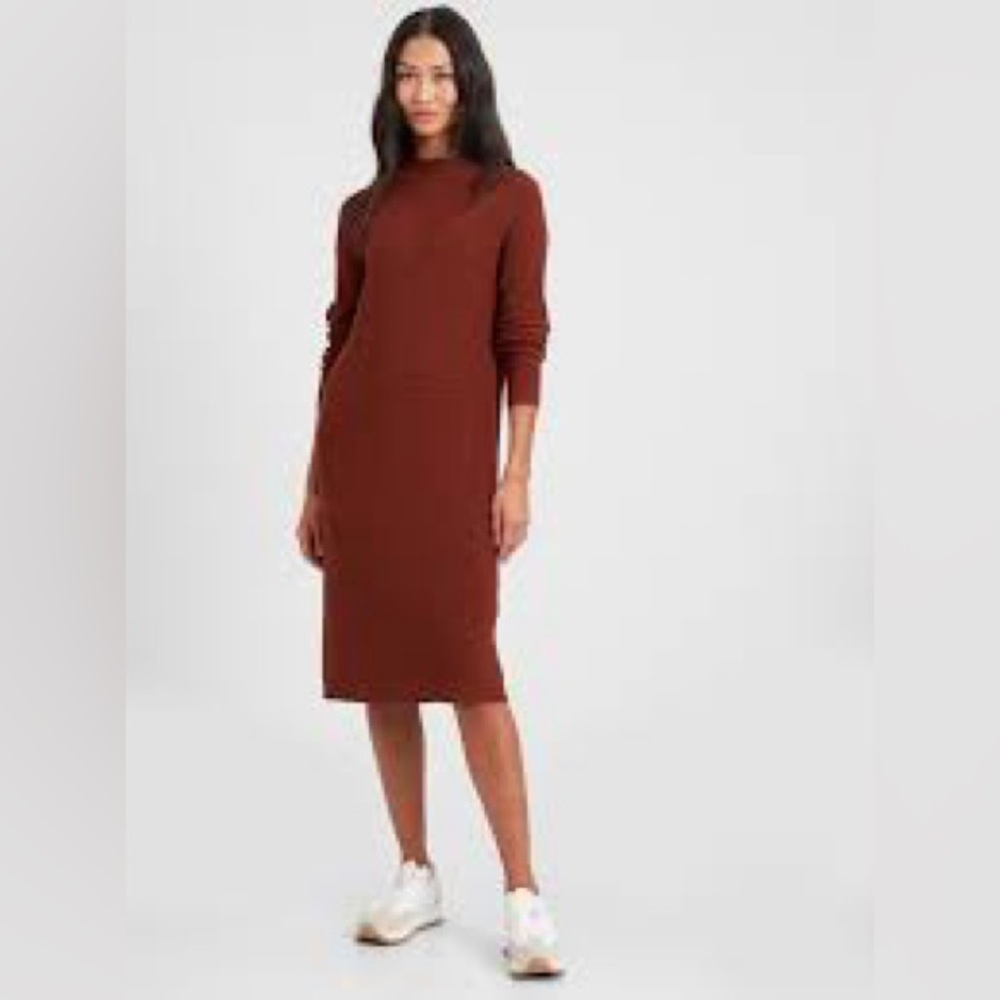 Banana Republic Textured Knit Sweater Dress